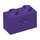 LEGO Violet foncé Brique 1 x 2 avec Essieu Trou (ouverture &#039;+&#039; et tube inférieur) (31493 / 32064)