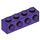 LEGO Dark Purple Brick 1 x 4 with 4 Studs on One Side (30414)