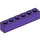 LEGO Dark Purple Brick 1 x 6 (3009 / 30611)