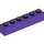 LEGO Dark Purple Brick 1 x 6 (3009 / 30611)