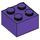 LEGO Donkerpaars Steen 2 x 2 (3003 / 6223)