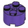 LEGO Dark Purple Brick 2 x 2 Round (3941 / 6143)