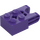 LEGO Dark Purple Brick 2 x 2 with Ball Socket and Axlehole (Wide Socket) (92013)