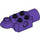 LEGO Violet foncé Brique 2 x 2 avec Horizontal Rotation Joint et Socket (47452)