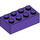 LEGO Violet Foncé Brique 2 x 4 (3001 / 72841)