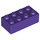 LEGO Dunkelviolett Backstein 2 x 4 (3001 / 72841)
