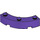 LEGO Dark Purple Brick 4 x 4 Round Corner (Wide with 3 Studs) (48092 / 72140)