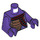 LEGO Dark Purple Chop&#039;rai Minifig Torso (973 / 76382)