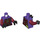LEGO Dark Purple Clouse Minifig Torso (973 / 76382)