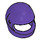 LEGO Dark Purple Crash Helmet (2446 / 30124)