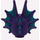 LEGO Dark Purple Creature Head