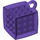 LEGO Violet foncé Cube 3 x 3 x 3 avec Bague (69182)