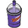 LEGO Dark Purple Cup with Straw with &#039;SQUISHEE‘ (20495 / 21791)