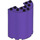 LEGO Dark Purple Cylinder 3 x 6 x 6 Half (35347 / 87926)