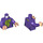 LEGO Violet foncé Daphne Minifig Torse (973 / 76382)