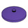 LEGO Dark Purple Dish 4 x 4 (Solid Stud) (3960 / 30065)