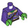 LEGO Violet foncé Donatello Flight Suit Minifig Torse (973 / 76382)