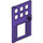 LEGO Dark Purple Door 4 x 6 with Cut Out (79730)