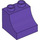 LEGO Dark Purple Duplo Brick with Curve 2 x 2 x 1.5 (11169)