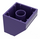 LEGO Violet foncé Duplo Pente 2 x 2 x 1.5 (45°) (6474 / 67199)