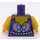 LEGO Donkerpaars Fairy Singer Torso (973)