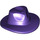 LEGO Dark Purple Fedora Hat (61506 / 88410)