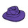 LEGO Dark Purple Fedora Hat (61506 / 88410)
