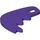 LEGO Dark Purple Felt 7 x 6 Wing (66832)