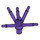 LEGO Dark Purple Flower Stem with Stalk and 6 Stems (19119)