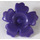 LEGO Dunkelviolett Blume mit Serrated Blütenblätter (93080)