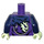 LEGO Dark Purple Ghost Ninja Attila Minifig Torso (973 / 76382)