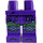 LEGO Dark Purple Green Goblin Minifigure Hips and Legs (3815 / 74437)