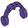 LEGO Dark Purple Headphones with Thick Arms (14045)