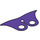 LEGO Dark Purple High Collar for Minifigure Cape (21843 / 88686)