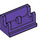 LEGO Violet foncé Charnière 1 x 2 Base (3937)