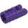 LEGO Dark Purple Hinge Arm with Two Fingers and Axle Hole (30553)