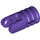 LEGO Dark Purple Hinge Arm with Two Fingers and Axle Hole (30553)