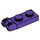 LEGO Violet foncé Charnière assiette 1 x 2 avec Verrouillage Les doigts avec rainure (44302)