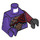LEGO Dark Purple Kapau&#039;Rai Minifig Torso (973 / 76382)