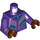 LEGO Dark Purple Kingsley Shacklebolt Minifig Torso (973)