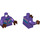 LEGO Violet foncé Kingsley Shacklebolt Minifig Torse (973)