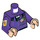 LEGO Dark Purple Lawrence the Boombox Goon Minifig Torso (76382)