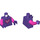 LEGO Dark Purple Mermaid Minifig Torso (973 / 76382)