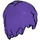LEGO Dark Purple Mid-length Layered Hair (5360 / 99242)