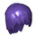 LEGO Dark Purple Mid-length Layered Hair (5360 / 99242)