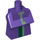 LEGO Violet foncé Minecraft Witch Torse (32930 / 103723)