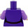 LEGO Dark Purple Minifig Torso Evil Queen (973 / 76382)