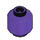 LEGO Dark Purple Minifigure Head (3626 / 88475)