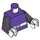 LEGO Dark Purple Mojo Jojo Minifig Torso (973 / 76382)