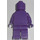 LEGO Dark Purple Monochrome Dark Purple Minifigure